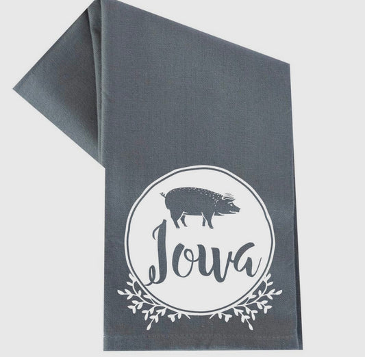 Hand Towel - Iowa (Pig)