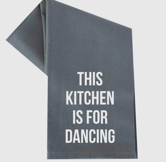 Hand Towel - This Kitchen Is For Dancing