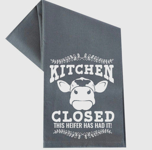 Hand Towel - Kitchen Closed