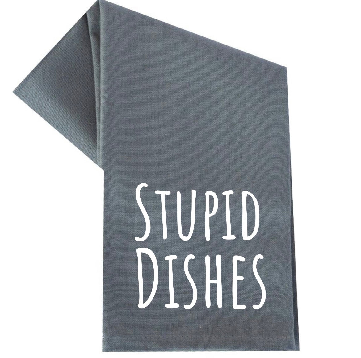 Hand Towel - Stupid Dishes
